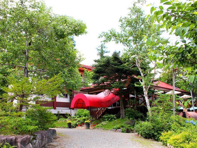 Pension Belleneige Hakuba Exteriör bild